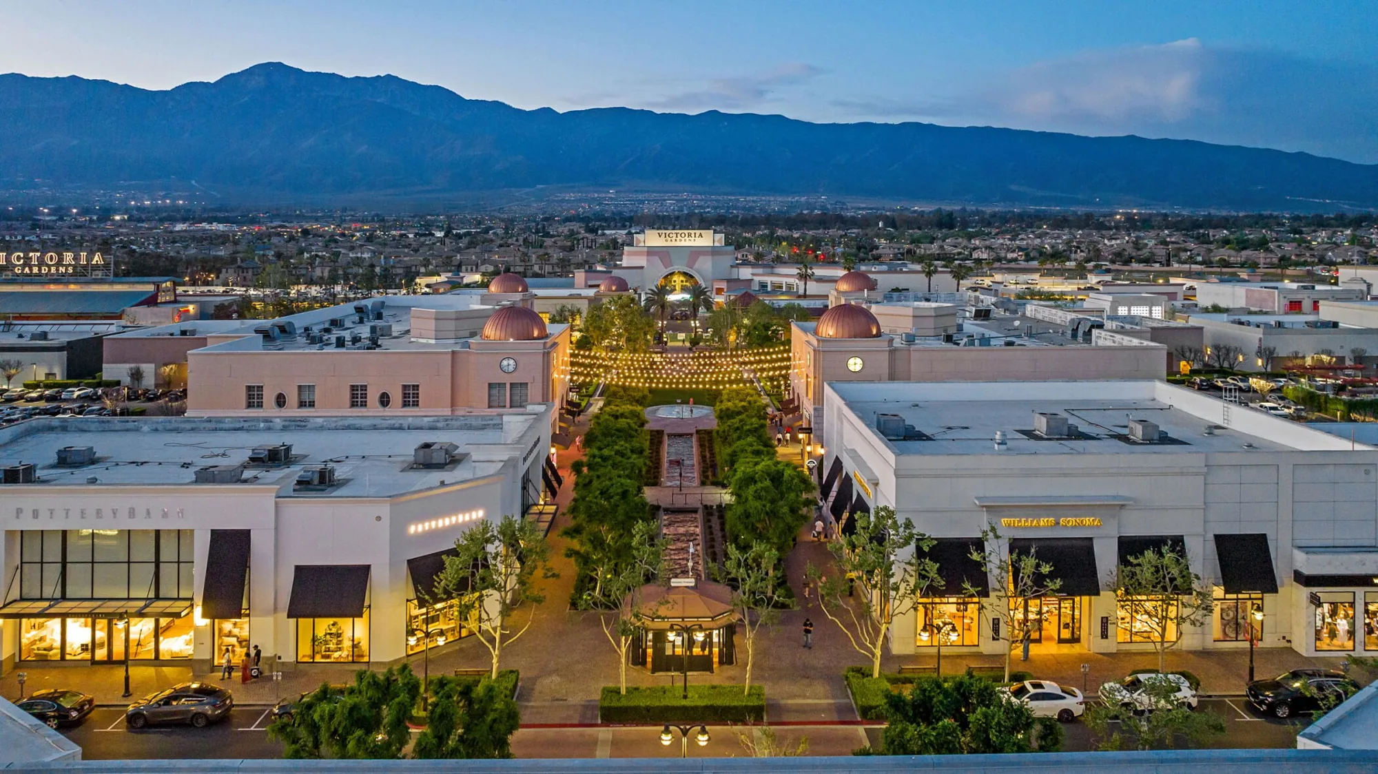 Rancho Cucamonga and the San Gabriel Mountains Rancho Cucamonga and the San Gabriel Mountains